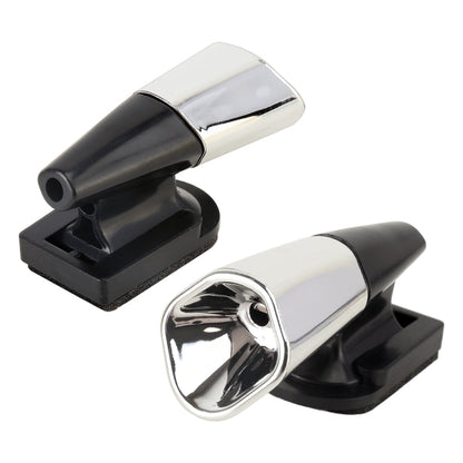 Car ABS Deer Alert Sound Alarm Ultrasonic Wind Power Animal Repeller, Alarm Ultrasonic  (Black), Alarm Ultrasonic (Silver)