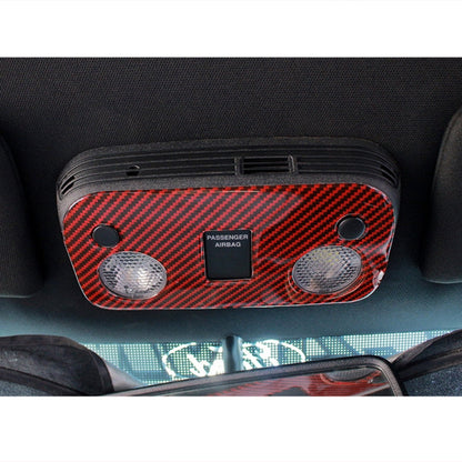 Car Carbon Fiber Roof Light Panel Decorative Sticker for Ford Mustang 2015-2020, Roof Light