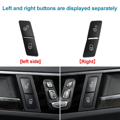 Car Left Side Door Lock Switch Buttons 2049058402 for Mercedes-Benz W204, Left Driving, For Mercedes-Benz W204 Left Side (Black), For Mercedes-Benz W204 Left Side (Red)