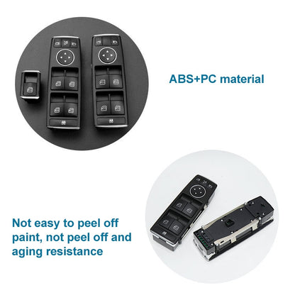 Car Window Glass Lift Switch for Mercedes-Benz W166, Left Driving High Configuration Version, High Configuration