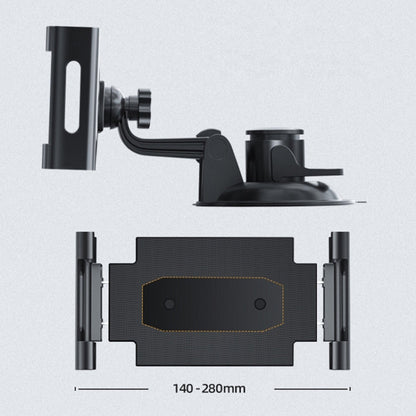 Car Dashboard Tablet Holder PU Suction Cup Windshield Bracket, PU Suction Cup