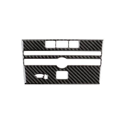 Car Carbon Fiber CD  Console Panel Decorative Sticker for Infiniti Q50 / Q60 2014-2020, CD Console Panel  (B)