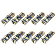 10 PCS T10 DC12V / 1.7W / 6000K / 110LM 9LEDs SMD-4014 Car Clearance Light, with Decoder, 10pcs DC12V / 1.7W / 6000K / 110LM
