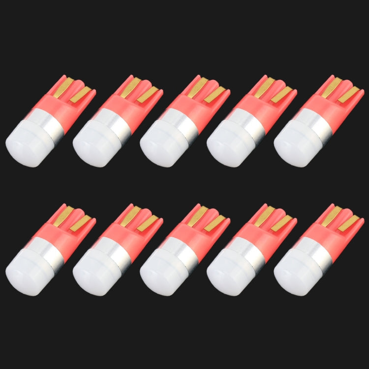 10 PCS T10 / W5W / 168 / 194 DC12V / 0.6W 1LEDs SMD-3030 Car Clearance Light