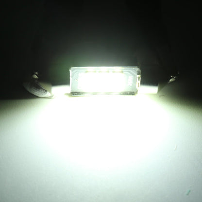 2 PCS 36mm DC12V / 2.5W / 6000K / 170LM 6LEDs SMD-3030 Car Reading Lamp Dome Light, 36mm
