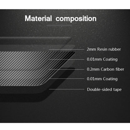 Car Carbon Fiber Window Lift Switch Panel Decorative Sticker for Chevrolet Cruze 2009-2015, Right Drive, Window Lift Switch(RH)