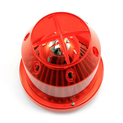 XH-UN005 Car Universal Modified High Flow Mushroom Head Style Intake Filter for 76mm Air Filter, XH-UN005(Carbon Fiber Black), XH-UN005(Blue), XH-UN005(Red), XH-UN005(Silver)