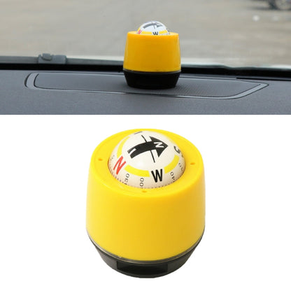 LC38A Car Portable Guidance Compass, Random Color Delivery, Car Guidance Compass
