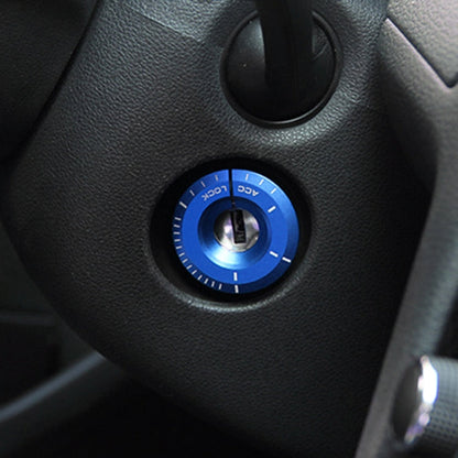 For Volkswagen Metal Ignition Key Ring, Diameter: 4.8cm, For Volkswagen (Blue), For Volkswagen (Red), For Volkswagen (Silver)