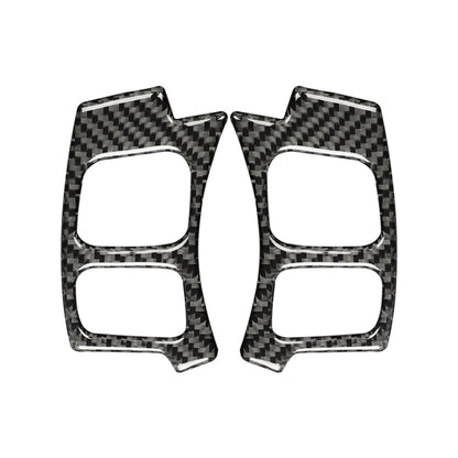 Car Carbon Fiber Steering Wheel Button Decorative Sticker for Lexus IS250 NX200 200t 300h 13-, Left Drive, Steering Wheel Button A Style, Left Drive