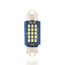 2pcs 36mm DC12-24V / 1W / 6000K / 60LM 15LEDs SMD Car Reading Lamp Dome Light, 36mm