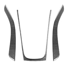 3 in 1 Car Carbon Fiber Gears Panel Decorative Sticker for Audi A5 Hard Top 2008-, Left and Right Drive Universal, Gears Panel