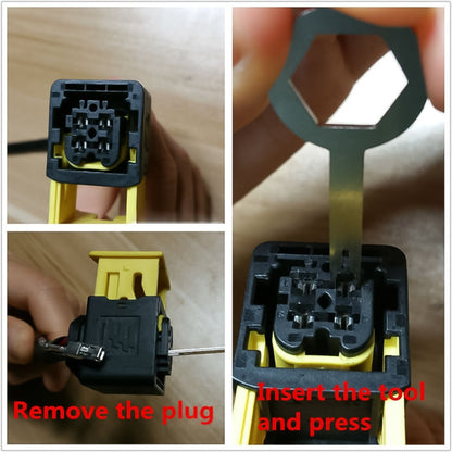 29 in 1 Car Plug Circuit Board Wire Harness Terminal Extraction Pick Connector Crimp Pin Back Needle Remove Tool, 29 in 1