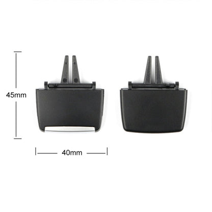 Car Rear Air Conditioning Exhaust Switch Paddle Air Conditioning Leaf Clip for BMW X5 / X6, Left and Right Drive Universal, For BMW X5 / X6 Rear