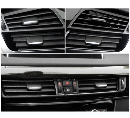 Car Front Air Conditioning Exhaust Switch Paddle Air Conditioning Leaf Clip for BMW X5 / X6, Left and Right Drive Universal, For BMW X5 / X6 Front