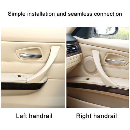Car Right Side Inner Armrest Door Handle Assembly for BMW E90 2005-2012, Left and Right Drive Universal, Right Handle Assembly (Beige), Right Handle Assembly (Black), Right Handle Assembly (Grey)