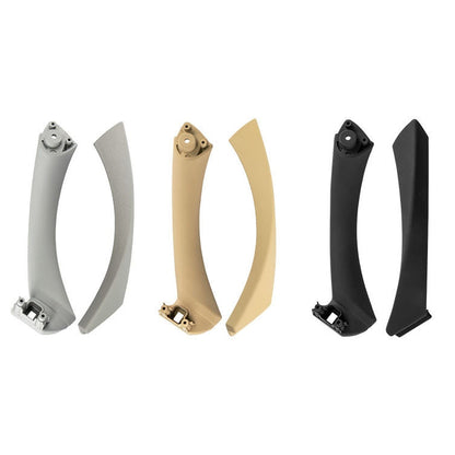 Car Left Side Inner Armrest Door Handle Assembly for BMW E90 2005-2012, Left and Right Drive Universal, Left Handle Assembly (Beige), Left Handle Assembly (Black), Left Handle Assembly (Grey)