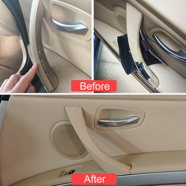 Car Left Side Inner Armrest Door Handle Assembly for BMW E90 2005-2012, Left and Right Drive Universal, Left Handle Assembly (Beige), Left Handle Assembly (Black), Left Handle Assembly (Grey)