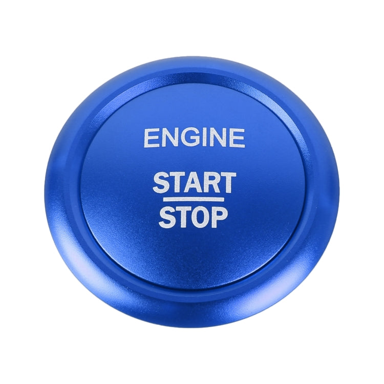 Car Engine Start Key Push Button Ring Trim Sticker Decoration for Mercedes-Benz A-Class 2013-2018 / C-Class 2015-2018 / GLA, For Mercedes-Benz A-Class (Blue), For Mercedes-Benz A-Class (Red)