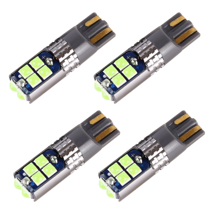 4 PCS T10 DC12V / 2W Car Clearance Light 10LEDs SMD-3030 Lamp Beads, 10LEDs SMD-3030 (Yellow Light), 10LEDs SMD-3030 (Ice Blue Light), 10LEDs SMD-3030 (Blue Light), 10LEDs SMD-3030 (Pink Light), 10LEDs SMD-3030 (Green Light), 10LEDs SMD-3030 (Red Light...