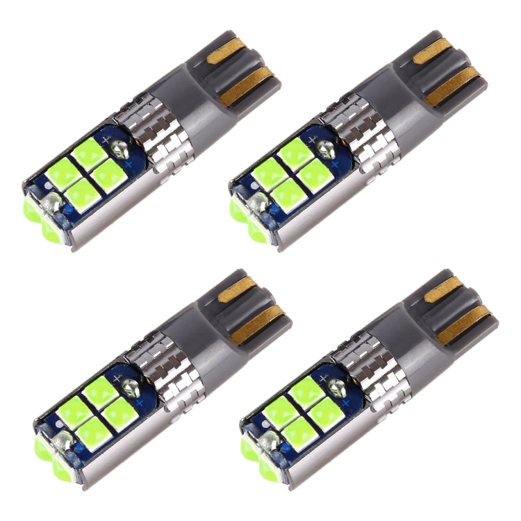 4 PCS T10 DC12V / 2W Car Clearance Light 10LEDs SMD-3030 Lamp Beads, 10LEDs SMD-3030 (Yellow Light), 10LEDs SMD-3030 (Ice Blue Light), 10LEDs SMD-3030 (Blue Light), 10LEDs SMD-3030 (Pink Light), 10LEDs SMD-3030 (Green Light), 10LEDs SMD-3030 (Red Light...