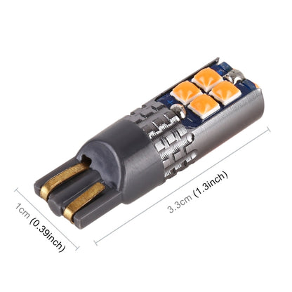 4 PCS T10 DC12V / 2W Car Clearance Light 10LEDs SMD-3030 Lamp Beads, 10LEDs SMD-3030 (Yellow Light), 10LEDs SMD-3030 (Ice Blue Light), 10LEDs SMD-3030 (Blue Light), 10LEDs SMD-3030 (Pink Light), 10LEDs SMD-3030 (Green Light), 10LEDs SMD-3030 (Red Light...
