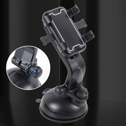 Universal Car Sucker Mobile Phone Holder, Sucker Holder (Black)