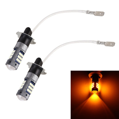 1 Pair H3 DC12V / 5W Car LED Fog Light with 42LEDs SMD-2016 Lamp Beads, H3 (White Light), H3 (Yellow Light)