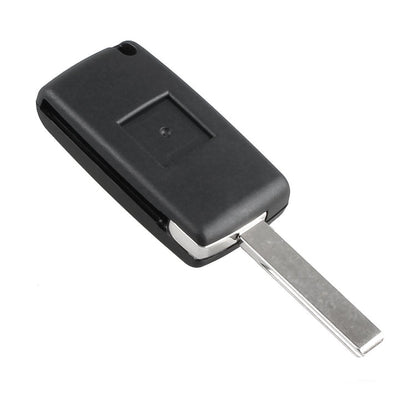 For PEUGEOT 2 Buttons Intelligent Remote Control Car Key with PCF7961 Integrated Chip & Battery & Holder & Slotted Key Blade & FSK Signal, Frequency: 433MHz, For PEUGEOT FSK Signal