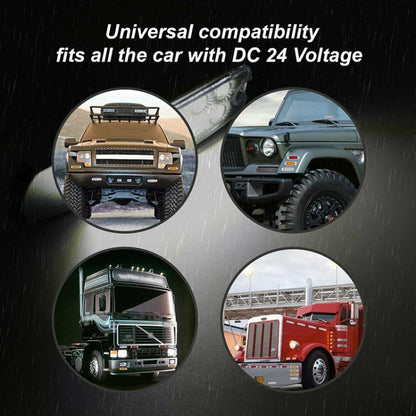 4 PCS MK-338 DC12-24V Truck 12LEDs Side Clearance Maker Light