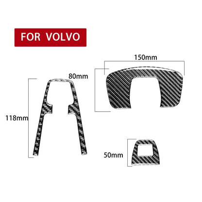 Car Carbon Fiber Reading Light A Decorative Sticker for Volvo XC90 2003-2014, Left and Right Drive Universal, Reading Light A