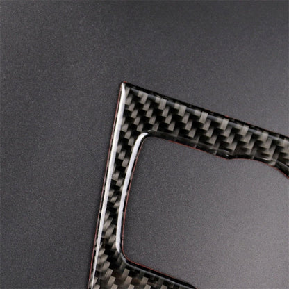Carbon Fiber Car Central Control CD Panel Decorative Sticker for BMW E90 / E92 2005-2012, Non Navigation without Hole, CD Panel(Non Navigation without Hole)