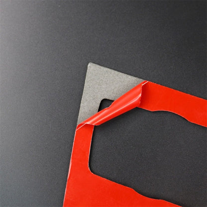 Carbon Fiber Car Central Control CD Panel Decorative Sticker for BMW E90 / E92 2005-2012, Non Navigation without Hole, CD Panel(Non Navigation without Hole)