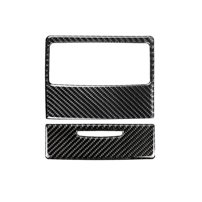 Carbon Fiber Car Rear Air Vent Combination Decorative Sticker with Hole for BMW E90 / E92 2005-2012, Rear Air Vent Combination, Rear Air Vent Combination with Hole