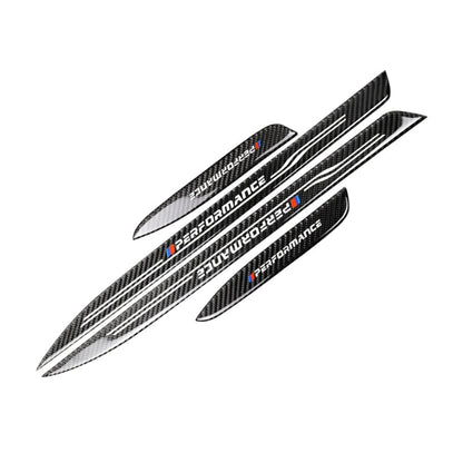 High Edition Carbon Fiber Car Door Threshold Decorative Sticker for BMW E90 2005-2012, Low Edition Door Threshold, High Edition Door Threshold