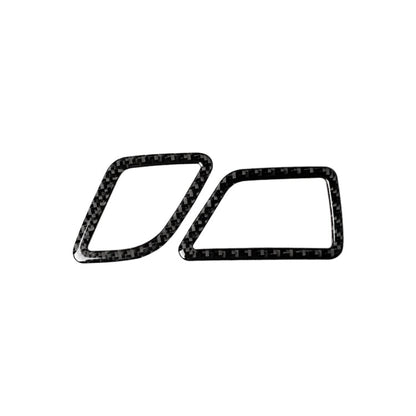 Carbon Fiber Car Instrument Air Outlet Decorative Sticker for BMW 5 Series F10 2011-2017,Sutible for Left Driving, Instrument Air Outlet