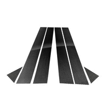 Car Carbon Fiber B Pillar Decorative Sticker for Audi A6 2012-2018, Left and Right Drive Universal, For Audi A6 2012-2018