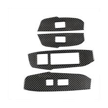 Car Carbon Fiber Window Glass Lift Decorative Sticker for Lexus NX200 / 200t / 300h 2014-2021, Right Drive, Window Glass Lift, Right Drive