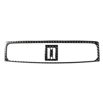 Car Carbon Fiber Middle Air Outlet Decorative Sticker for Lexus IS250 300 350C 2006-2012, Left and Right Drive Universal, Middle Air Outlet