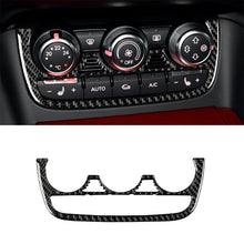 Car Carbon Fiber Air Conditioning Button Decorative Sticker for Audi TT 8n 8J MK123 TTRS 2008-2014, Left and Right Drive Universal, Air Conditioning Button