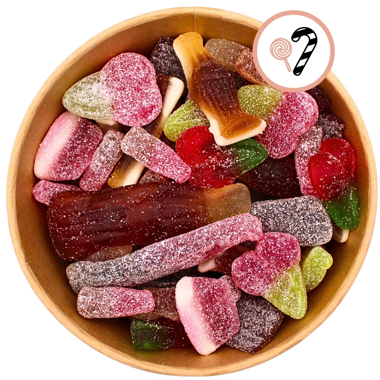 Cherry Cola Candy Salad Bowl 700g