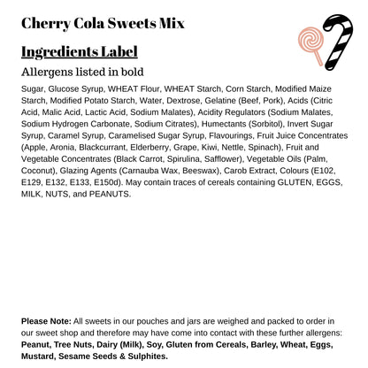 Cherry Cola Sweets Mix