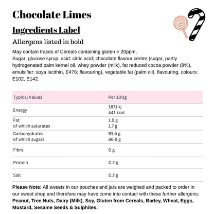 Chocolate Limes