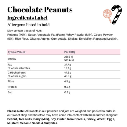 Chocolate Peanuts