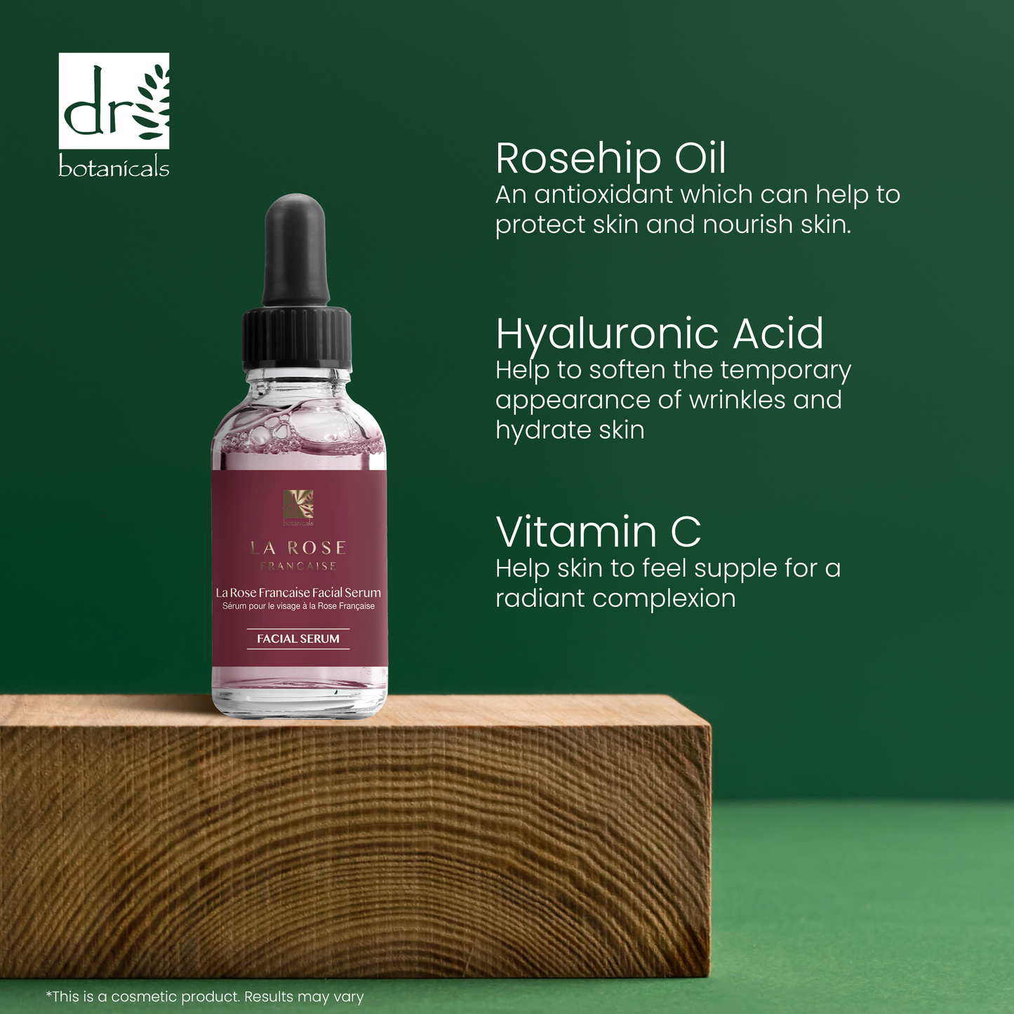 DB  La Rose Française - Facial Serum, Duo Moisturiser and Eye Serum