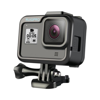 RUIGPRO for GoPro HERO8 Black Standard Border PC ABS Frame Mount Protective Case