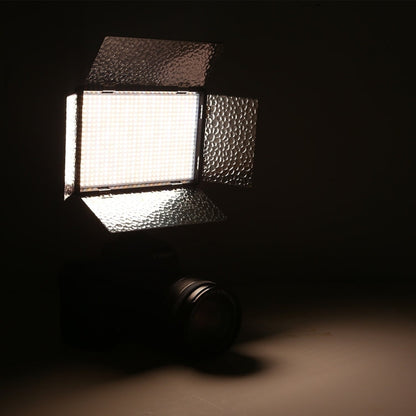 LED01 520 LEDs 4100LM Professional Vlogging Photography Video & Photo Studio Light for Canon / Nikon DSLR Cameras, 520 LED