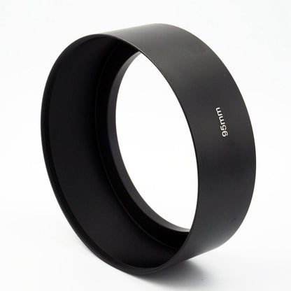 95mm Thread Type Straight Tube Full Metal Lens Hood Shade for Medium Telephoto Lens, 95mm