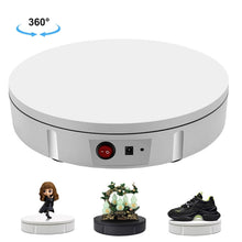 22cm Electric Rotating Display Stand Video Shooting Props Turntable, Load: 50kg, US Plug, 22cm, US Plug