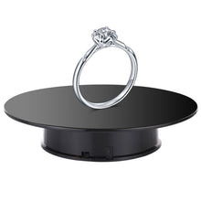 25cm 360 Degree Electric Rotating Mirror Surface Turntable Display Stand Video Shooting Props Turntable for Photography, Load 3kg, Powered by Battery, 25cm Mirror/Powered by Battery(B), 25cm Mirror/Powered by Battery(W), 25cm Mirror/Powered by Battery(WB)